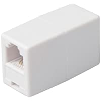 CABLEPELADO Empalme RJ11 Hembra Blanco